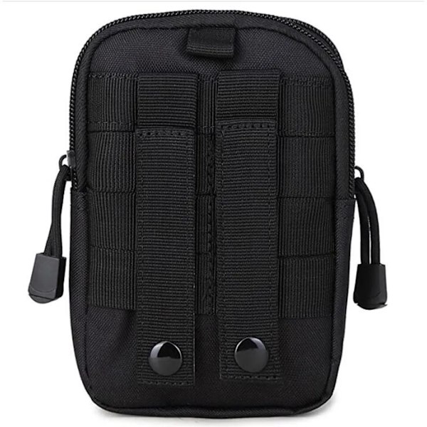 Taktiska Midjeväska, Nylon Militärt Kompakt Väska Bälteficka Midjeväska för Gadget Utility Mobiltelefon Camping Vandring och Resor
