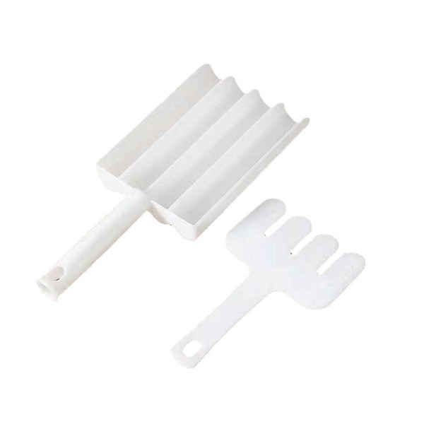 Köttbulletillverkare i plast, 3-pack, med skärande spade