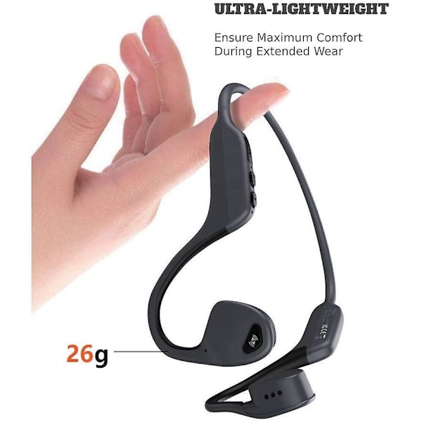 Langattomat Bluetooth-niskanauha-kuulokkeet Vedenpitävät luujohtavat urheilukuulokkeet