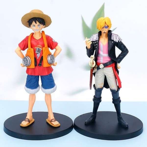 1 st 20 cm One Piece Red Monkey D Luffy Uta Shanks Anime Actionfigurer Modellleksaker (Boxless UTA)
