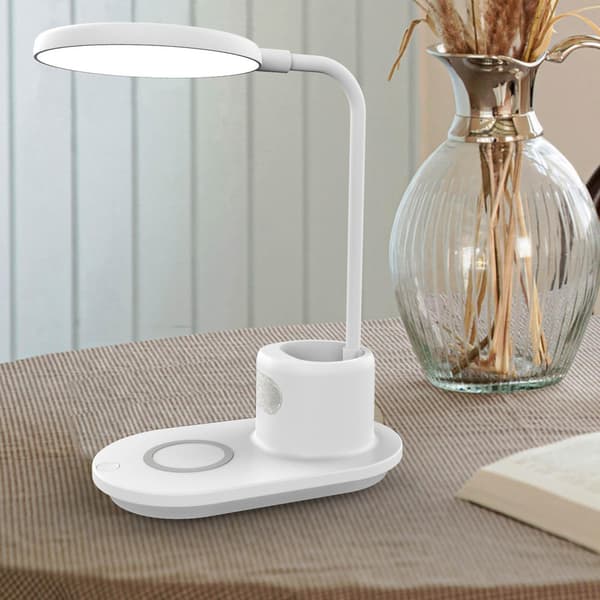 3-in-1 monitoimipöytälamppu langattomalla latauksella