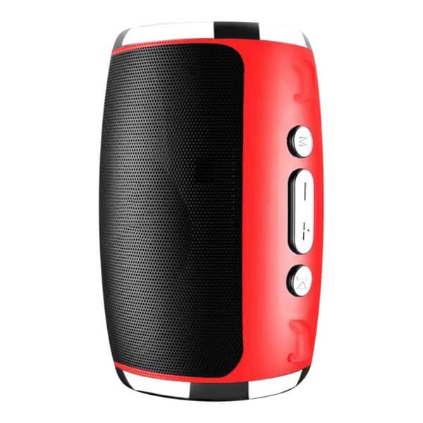 Udsalg Ny Udsøgt Cylindrisk Bærbar Bas Bluetooth Højttaler Farverige Lys Fed Gave Lyd