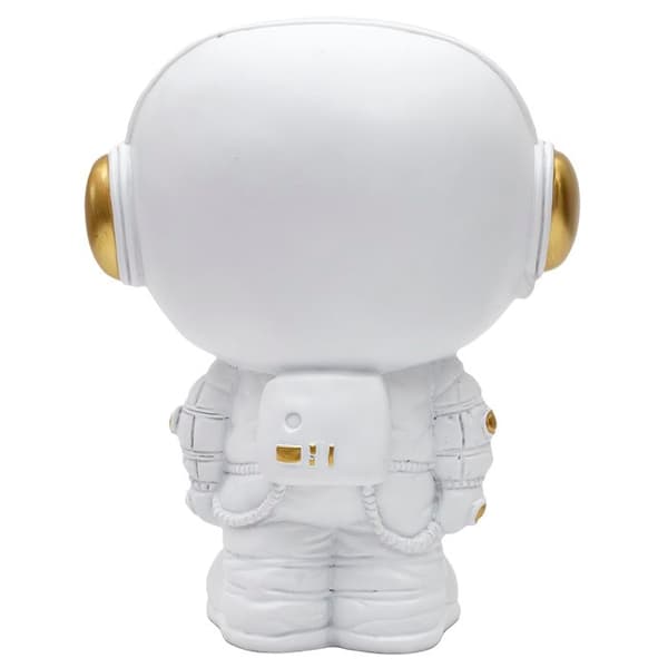Statue - Home Deco Factory - Astronaut - Pyntefat - Hvit og Gull