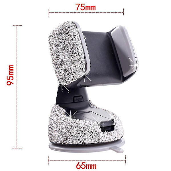 2024 Rhinestone Bilstang til Telefon
