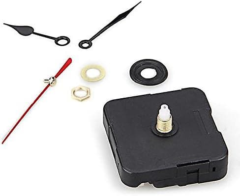 Dww- 2 stk. Quartz urværk mekanisme visere sort rød DIY