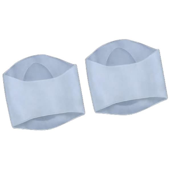 Svangstøttepuder - 1 par, universal størrelse, silikonemateriale, hvid, 10*10*0.6cm