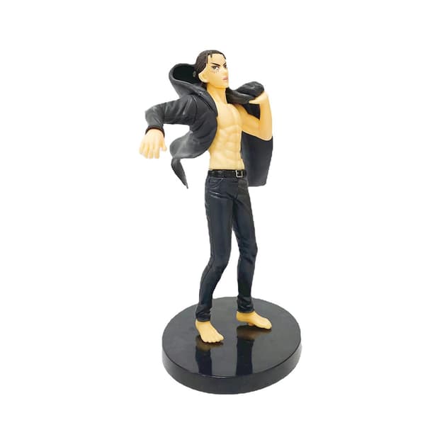 Attack On Titan Tecknad Figur Leksak Kreativ Eren Jaeger Handdocka Modell Barnpresent