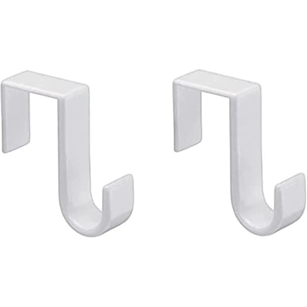 Pack Of 2 Over-the-door Hook, White, W, 2 Count