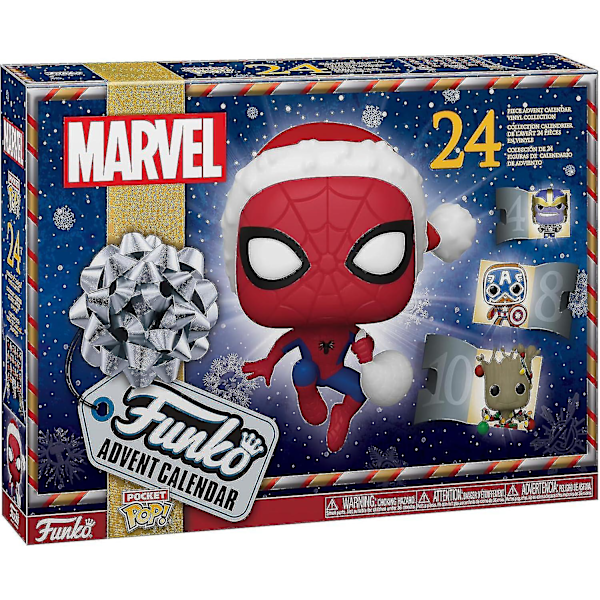 2023 Funko Pop! Adventskalender: Marvel - Jul, Flerfärgad, One Size