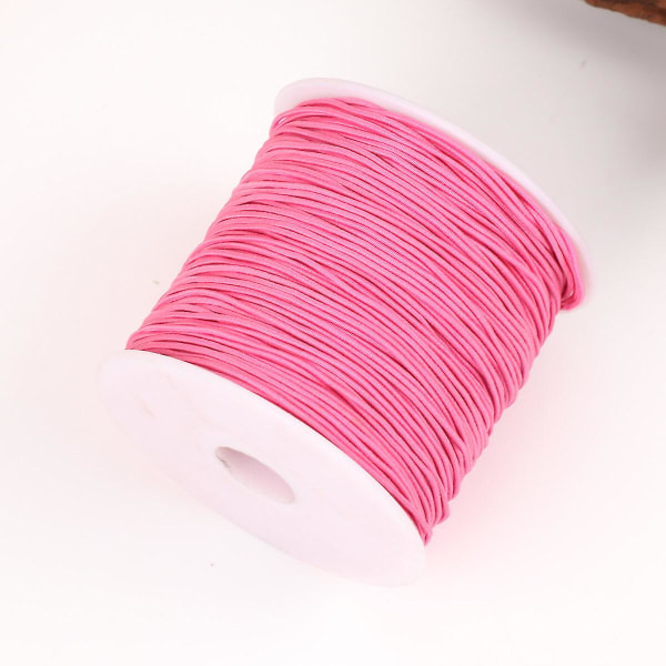 100m i 1 rulle Rosa elastiskt snöre gör-det-själv smycken Tillbehör  konstgjorda trådar Slitstarka pärlor sträng för gör-det-själv smycken  (10000X0,01X0,01cm, rosa) 52d4 | Fyndiq