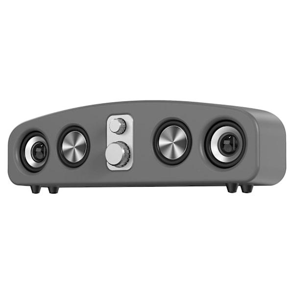 Datorhögtalare Bluetooth-högtalare Retro Bärbar Ljudkort Radio Hemdator Skrivbord Trådlös Ljud Subwoofer Rea (C)