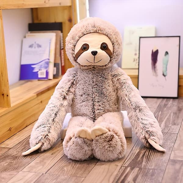 Sloth Plysch Leksak Simulering Sloth Docka Djur Söta Sloth Docka Docka
