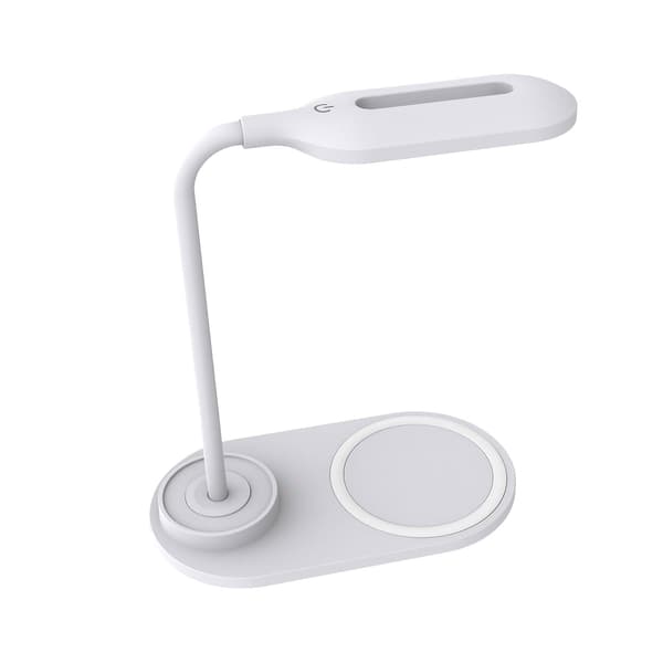 LED-pöytälamppu langattomalla latauksella ja 3 väritilalla