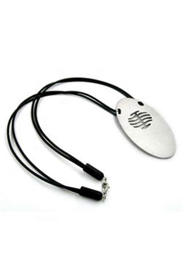 Halsband Oval Rostfritt Stål 50cm - Gl07853