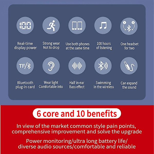 Kaulaan ripustettavat magneettiset Bluetooth 5.0 -kuulokkeet LED-valoilla, langattomat urheilukuulokkeet, ripustettavat kaulan Bluetooth-kuulokkeet, juoksukuulokkeet