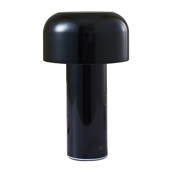 Trådlös LED-bordslampa, sänglampa Touch-dimbar skrivbordslampa med 3 ljusstyrkalägen Skrivbordslampa USB -uppladdningsbar - svart