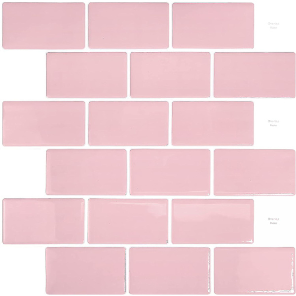 Dww-2-Pices Vinyyli (30,5x 30,5cm) 3d Liimaseinätarra Liima Roisketiiviste Tarra Keittiöön