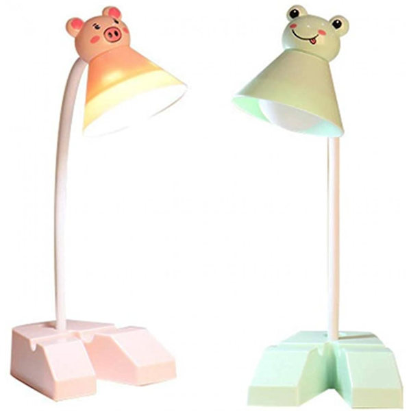 Nattbordslampe for soverom, Mini Barn Tegneserie Foldab