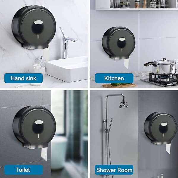 DWW-Jumbo enkelt rull toalettpapirdispenser, rullholder（stil 1）