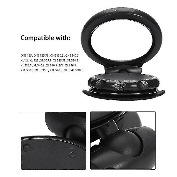 Hieno 1 kpl auton tuulilasin pidike imukuppi Tomtom One 125 130 140 335 550 Gps-telineet Vent Mount Support Car-styling