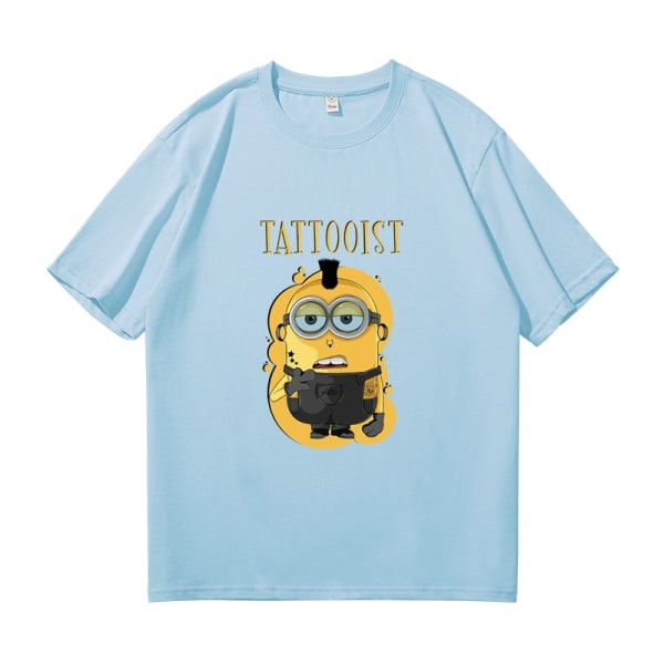 Minions: The Rise of Gru Boys Girls Fashion T-shirts stil 4 blå 120