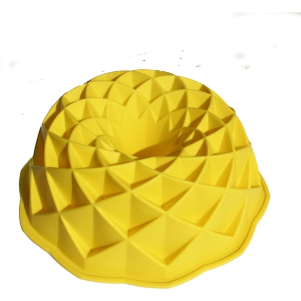 Kageform Brød Gelatine Jello Bage Silikoneform Dia. 8,3 tommer