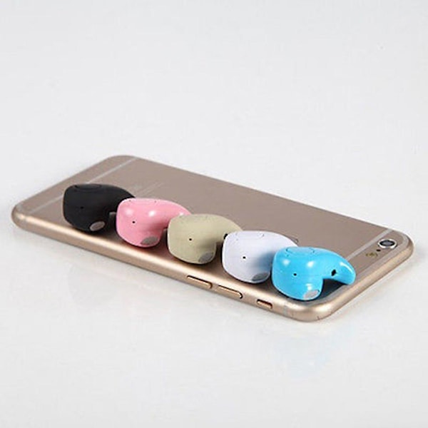 Mini trådløs Bluetooth 4.1 stereo in-ear headset øretelefon ørepropp universal