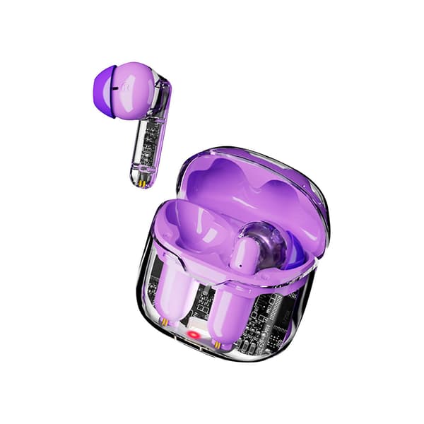 Bluetooth-headset Transparent Maskinfack Trådlös Tvåörat Låglatens Spelheadset L264
