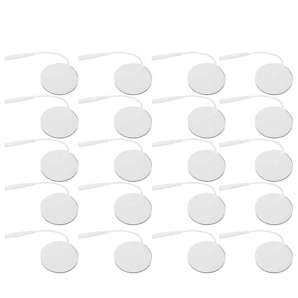 TENS-elektrode-puder 20 stk./pose til TENS-massageapparat fysioterapimaskine - 3,5 cm diameter