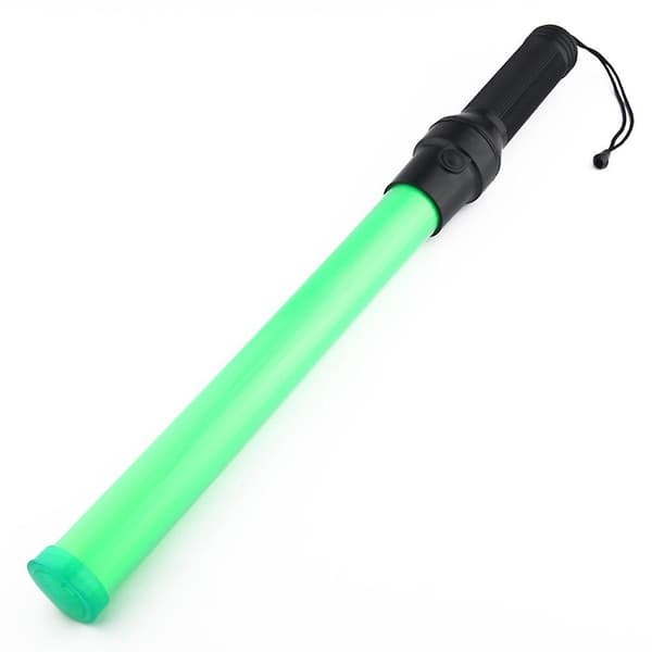 Trafikk 3 moduser Trafikklys Fluorescerende pinner（Grønn）