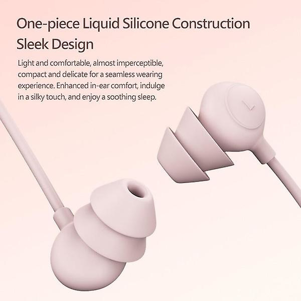 3,5 mm/typ-c trådbundna hörlurar, sömn Hifi-headset, basstereoljudreducerande hörlurar med mikrofon svart