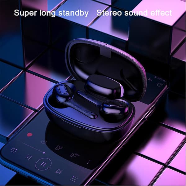 Trådløse ørepropper med oppslukende lyd 5.0 Bluetooth In-Ear-hodetelefoner