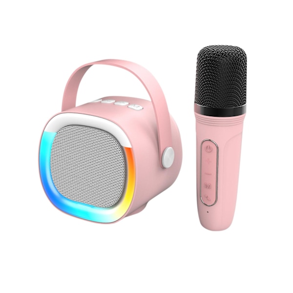Led Bluetooth-kaiutin Koti Langaton Ääni Mikrofoni Ulkokäyttöön Karaoke Perhe K Laulu Kaikki Yhdessä Pieni Stereo Ale
