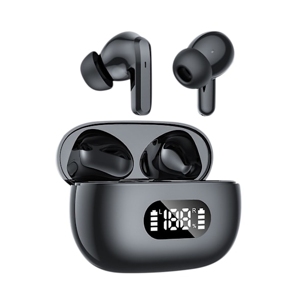 Intelligent 5.3 Bluetooth-hörlurar, digital intelligent kontroll Bluetooth, trådlösa Bluetooth-hörlurar, hopfällbara sportstereo Bluetooth-hörlurar