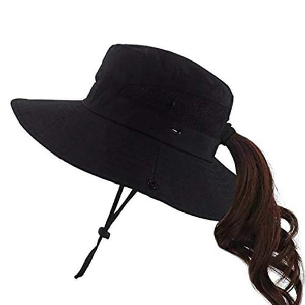 Solhat til kvinder, solhat, slouch hat, fiskerhat, sammenklappelig