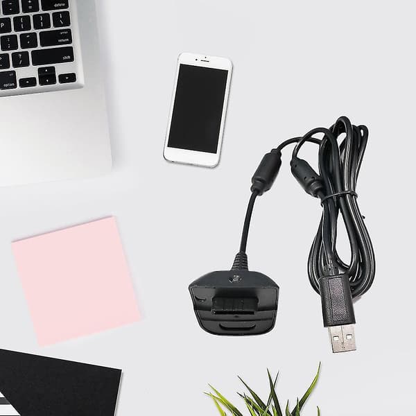 Usb-ladekabel for Box 360-kontroller Ladekabel Usb-laderkabel