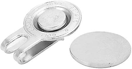 Dww-1 Golfboldmarkør, Metal Golf Hat Clip Mini Magnetisk Golfboldmarkør Golfer Visor Clip Tilbehør