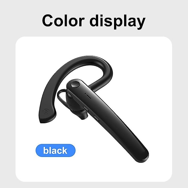 Bluetooth-headset, erhvervshøretelefoner, hængende øretelefoner, vandtætte, sportsøretelefoner, løbeheadset, lav forsinkelse, støjreduktion, øretelefoner, stereolyd A