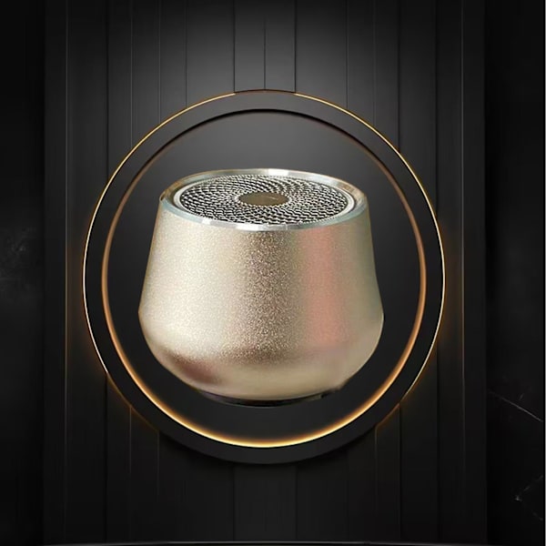 Trådlös Bluetooth-högtalare, Mini Aluminiumlegering Högtalare, Ansluten i serie med hushåll Utomhus Bärbar Röst Mini Högtalare