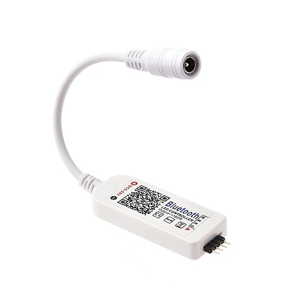 Mini Bluetooth/Wifi LED-kontroller och fjärrkontroll för 5050 3528 RGB/RGBW LED-remsa (vit)