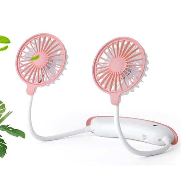 Bærbar hængende USB-opladnings mini-ventilator（PK）