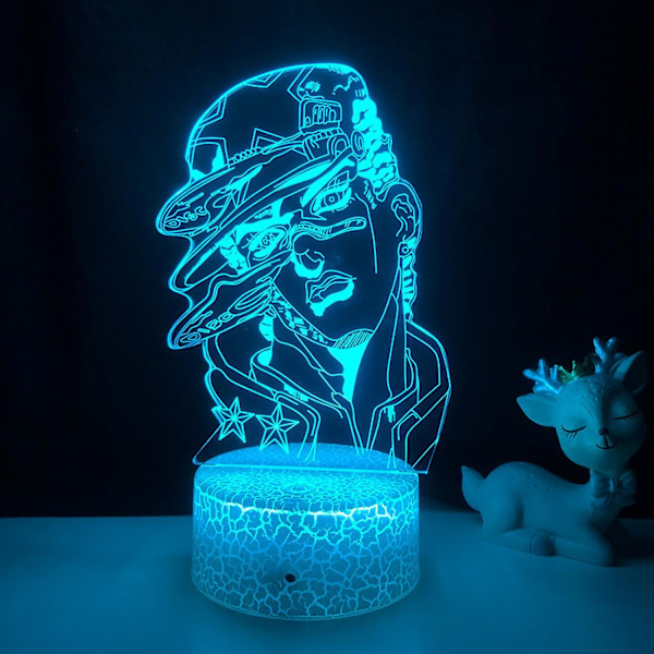 3D Illusion Lampe Anime JoJo's Bizarre Adventure Ni