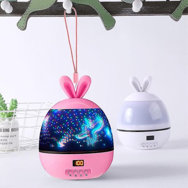 Led Timing Star Projection Light Rotating Star Universe Usb Christmas Night Light