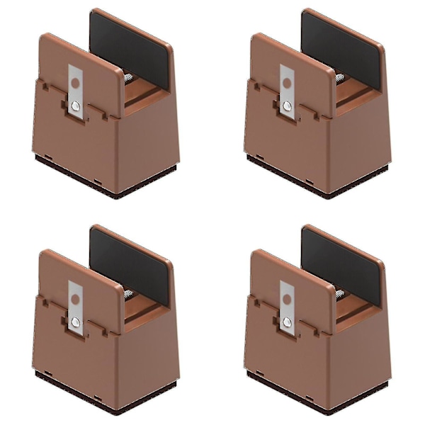 4x Sängmöbelhöjare 5/10cm Justerbara Skrivbordslyftar Benförlängning-jie