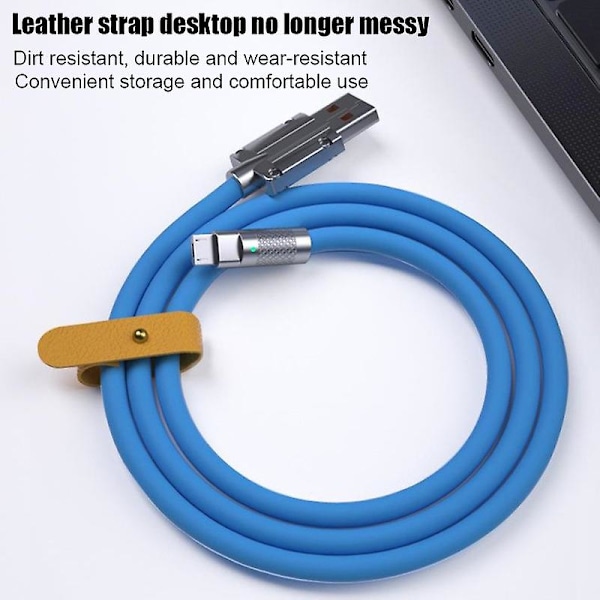 Datakabel, 120w datakabel, superrask lader, datakabel, hurtigladekabel, USB-kabel, USB-datakabel, mobiltelefonkabler, ladekabel, telefonladekabel