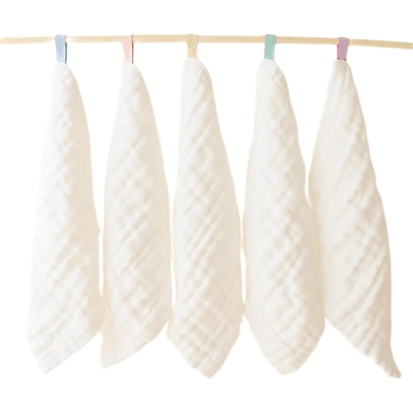 5 barnhanddukar tecknade printed handdukar dagishanddukar kan hängas som absorberande små fyrkantiga handdukar