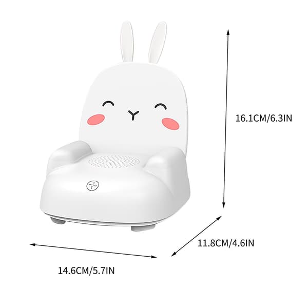 USB-ladet lys, Bluetooth-høyttaler, nattlys, soverom nattbord LED, lite nattlys, Bluetooth-lydsystem (gratis størrelse, hvit)