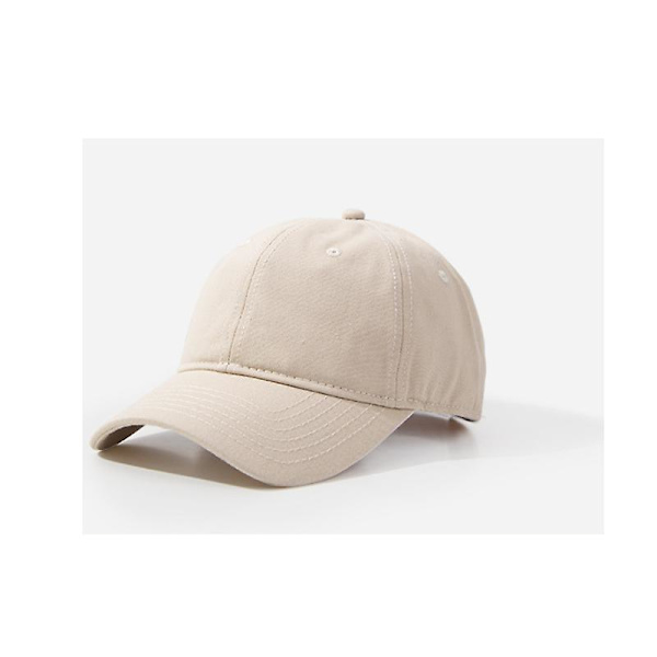 Baseball kasket mænd justerbar basecap lufthuller solbeskyttelse kvinder baseball kasket kasket unisex hat（hvid）