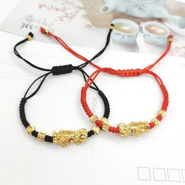 Feng Shui Pixiu Pi Yao Armband lockar rikedom välstånd lycka armband