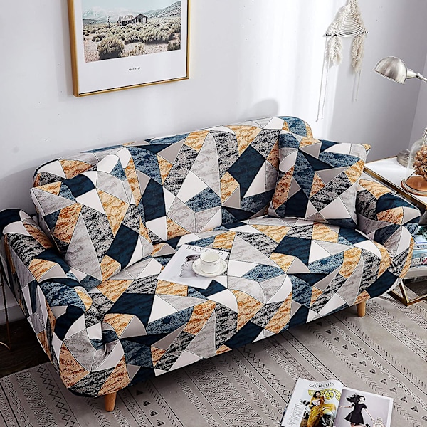 Sofaovertrekk 2 Seater Sofaovertrekk Print Sofa Deksel